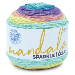 Lion Brand Mandala Sparkle Yarn Sold As A 3 Pack