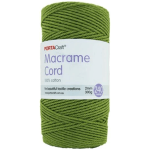 Macrame Cord 300g 2mm 180m (5 colours available) - CRAFT2U