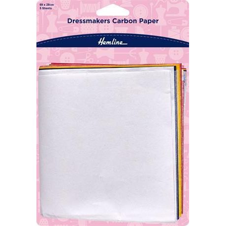 Dressmakers Carbon Paper 69x28cm 5 sheets - CRAFT2U