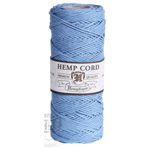 HEMPTIQUE HEMP CORD SPOOL #20 approx 62.5m 50g 1mm ( 45 colours available) - CRAFT2U
