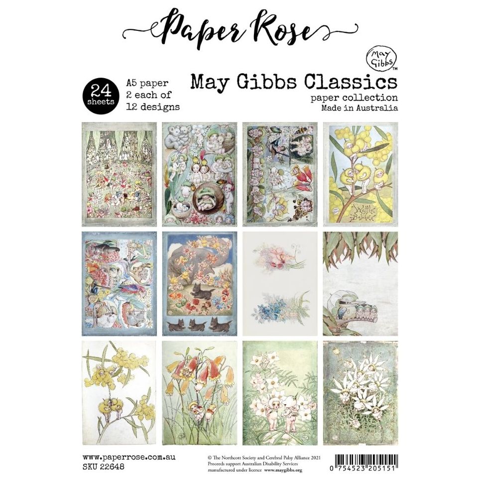 May Gibbs Classics Collection - Paper Rose - CRAFT2U