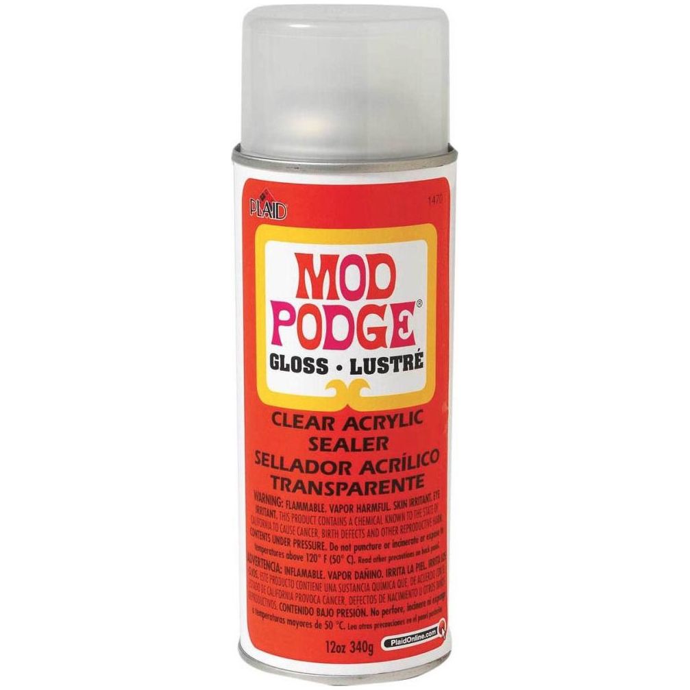 Mod Podge Clear Acrylic Sealer Gloss. 12 oz 340g - CRAFT2U