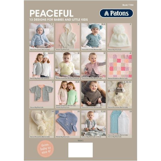 Peaceful - 13 Knit & Crochet Projects for 0-12mths - CRAFT2U