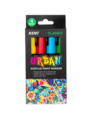 Kent Urban Acrylic Paint Marker Sets