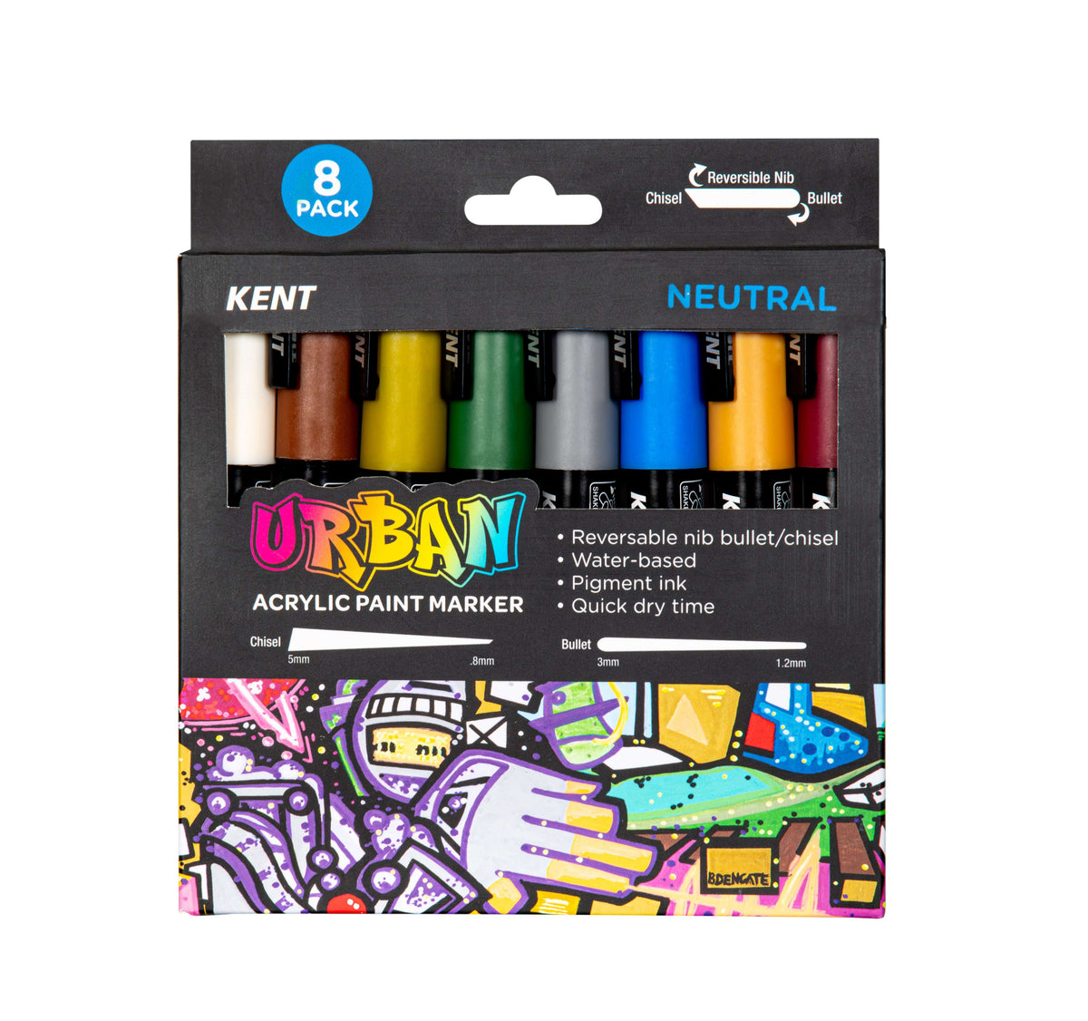 Kent Urban Acrylic Paint Marker Sets