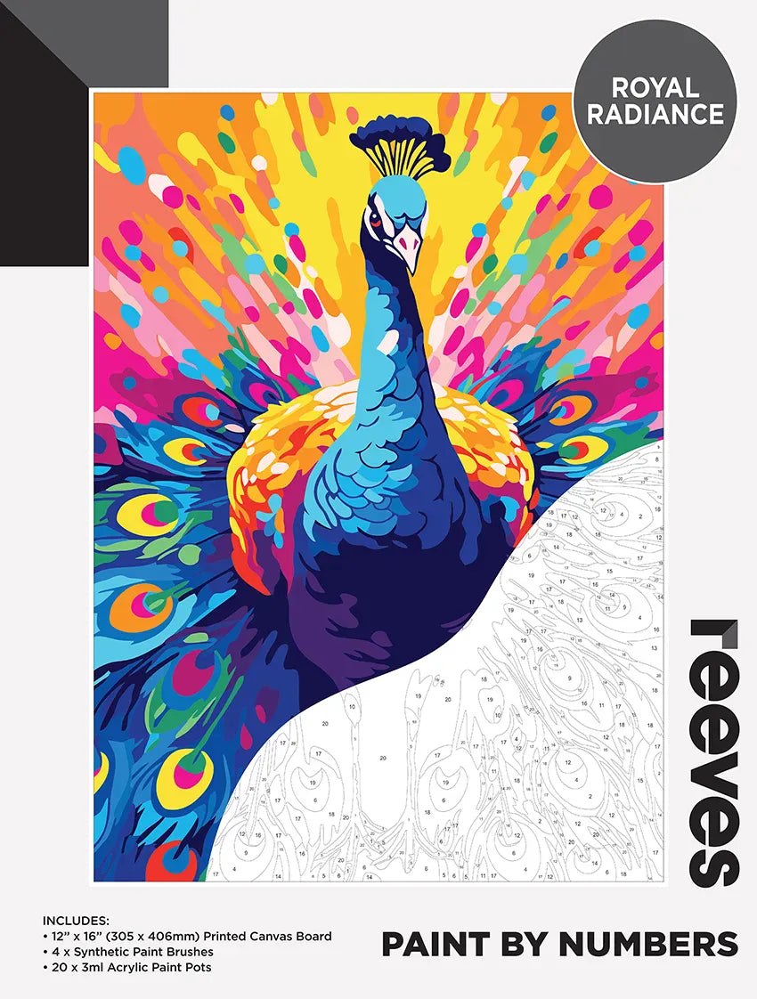 Reeves Paint by Numbers Kits