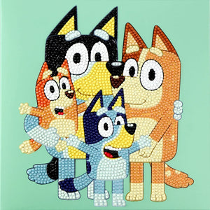 Bluey Diamond Painting Box Kit