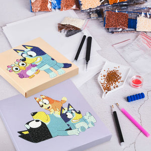 Bluey Diamond Painting Box Kit