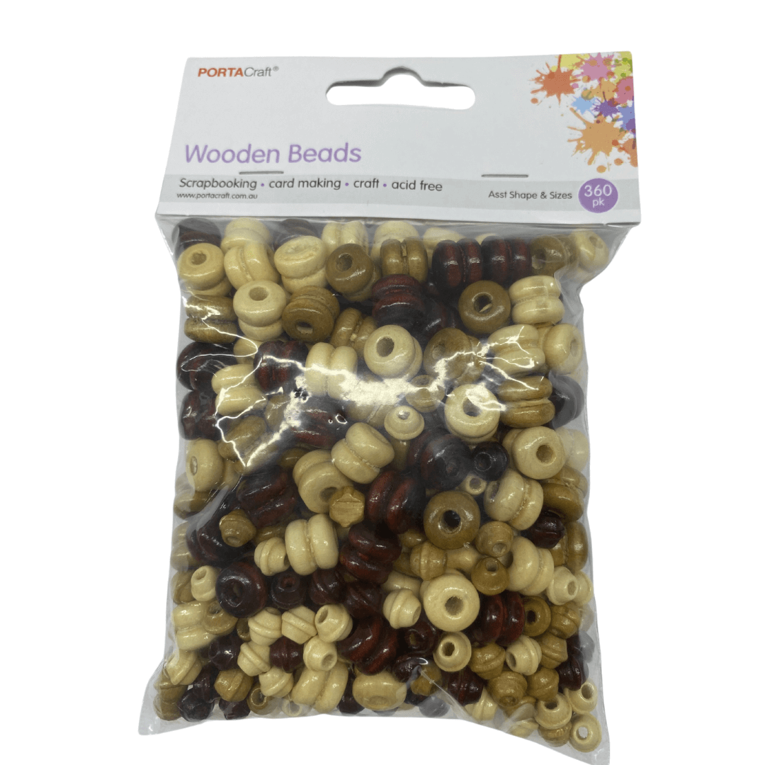 Wooden Beads 360pc