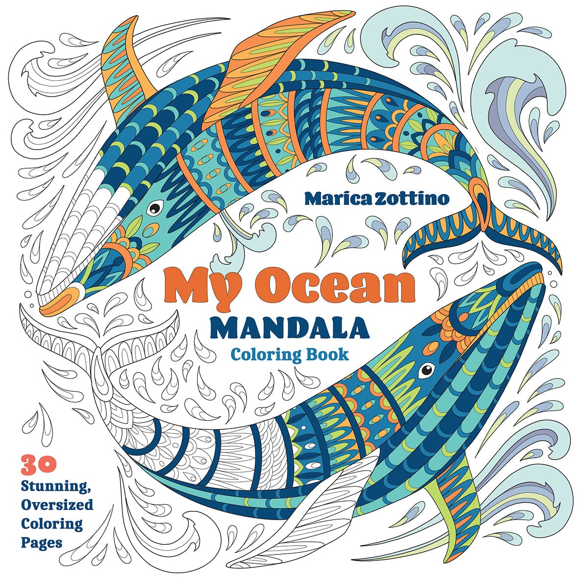 My Ocean Mandala Colouring Book