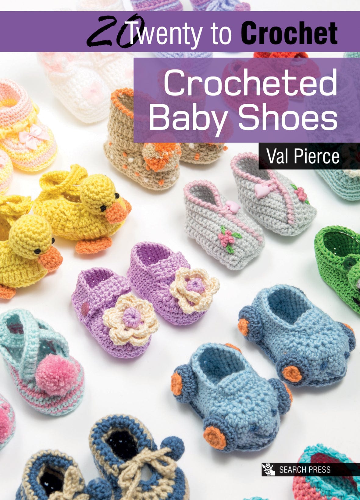 20 to Make Crocheted Baby Shoes