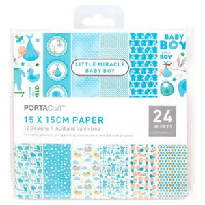 Paper Pad 15x15cm 24 sheets
