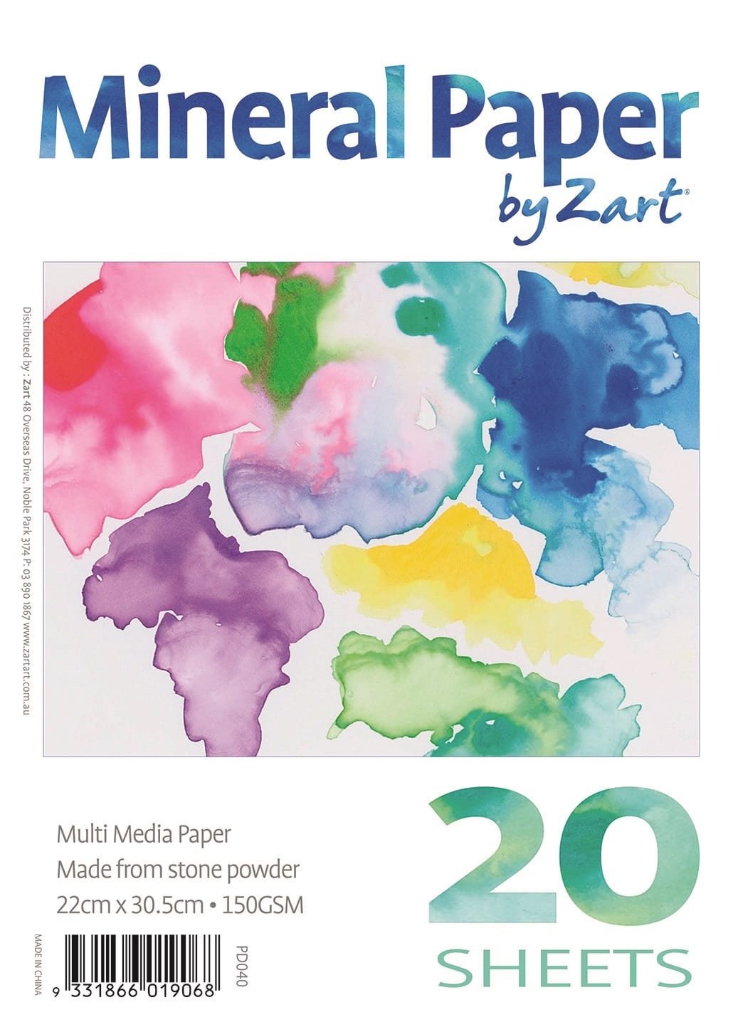 Mineral Paper Pad A4 150gsm