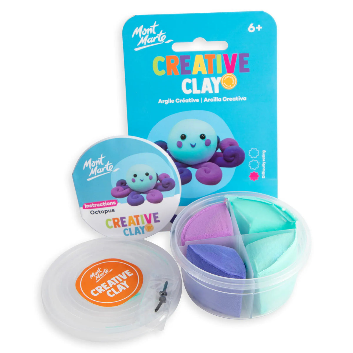 MM Creative Clay Make Me - Octopus