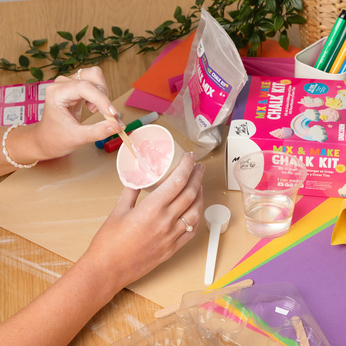 MM Mix and Make Chalk Kit - Unicorn Dreams 17pc