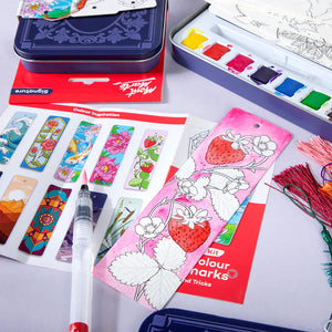 MM Watercolour Bookmark Set 33pc