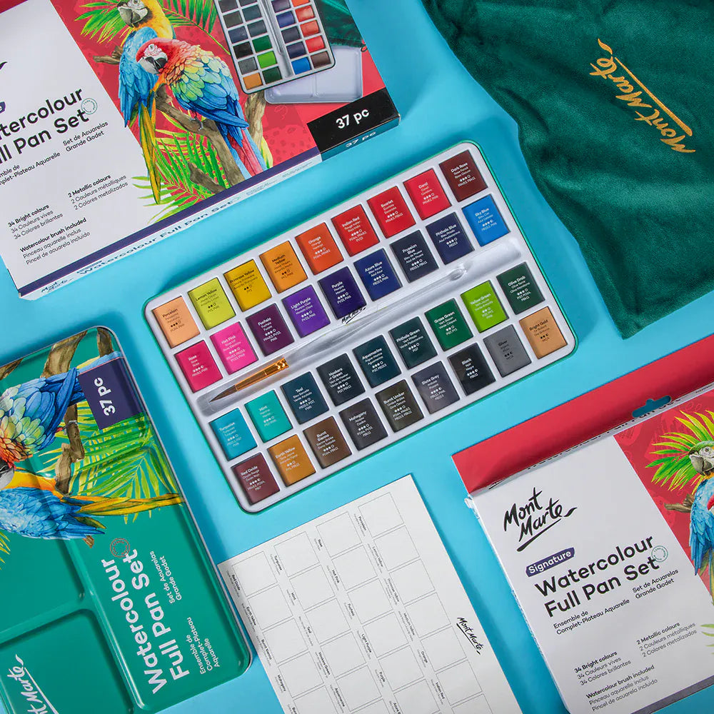 MM Watercolour Full Pan Set 36pc in Tin