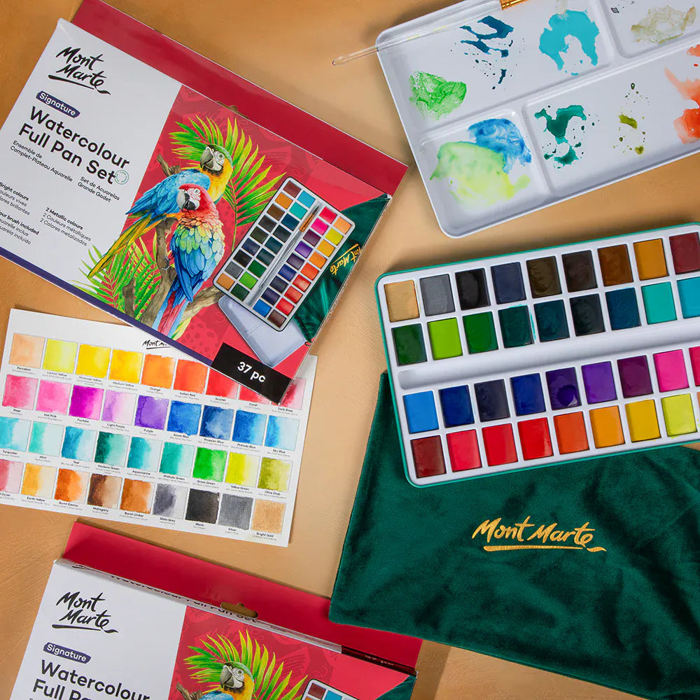 Mont-Marte-Watercolour-Full-Pan-Set-Signature-37-pc-PMHS0142_V01-Lifestyle2_6872de22-63a8-4315-af49-0bc17716e5c6