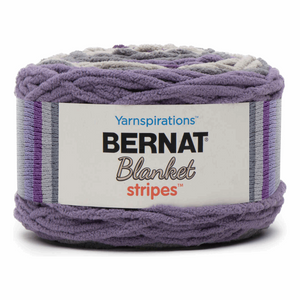 BERNAT BLANKET STRIPES YARN  (13 Colours) - CRAFT2U