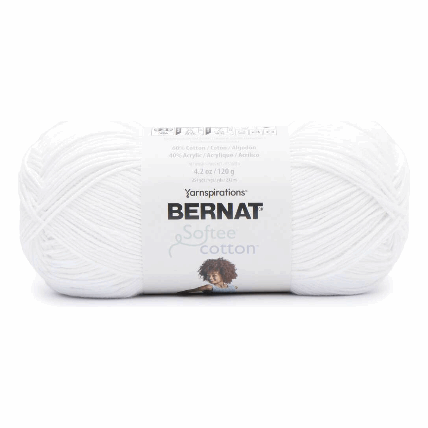 Bernat Softee Cotton Yarn Sold As A 3 Pack
