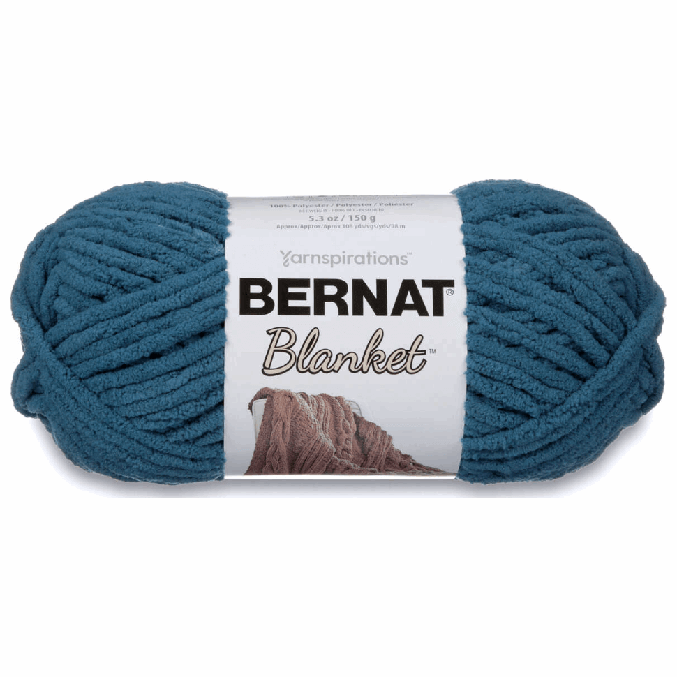 Bernat blanket country blue sale