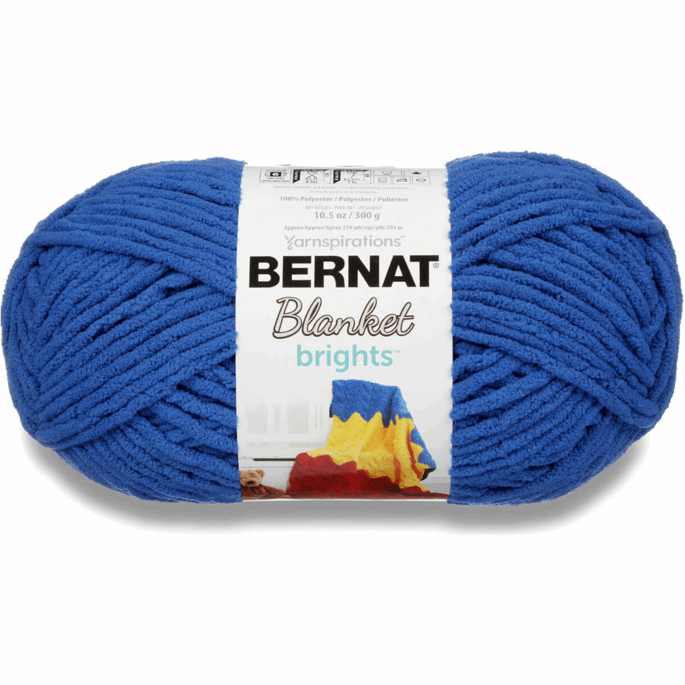  Bernat Blanket Country Blue Yarn - 2 Pack of 300g/10.5