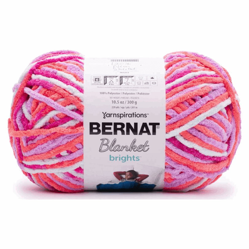 Bernat Blanket Brights Big Ball Yarn CRAFT2U