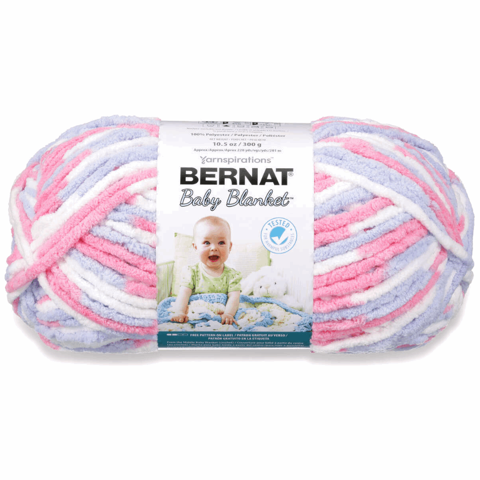 Bernat Baby Blanket Big Ball Yarn 300g Sold As A 2 Pack