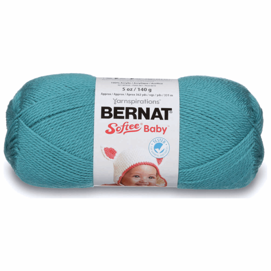Baby Blanket Bernat Softee Baby Blue Flannel Bernat Softee Baby