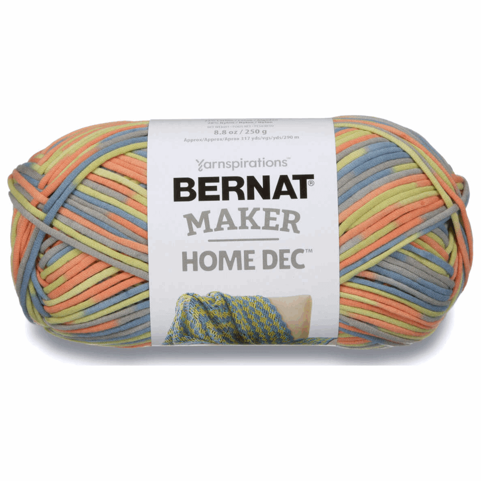 Bernat Maker Home Dec Yarn - Nautical Variegate