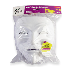 MM DIY Party Masks 4pc (8 designs)