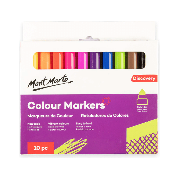 MM Colour Markers 10pc