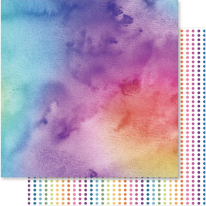 Rainbow Twirl 12 x 12 Papers - Paper Rose Studio