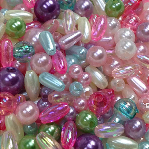 Assorted Plastic Pearls