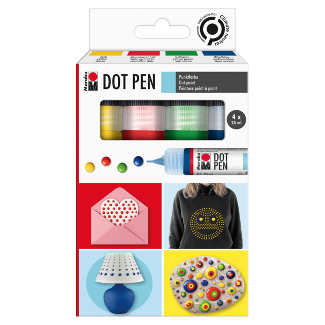 Marabu Dot Painting Pen Starter Set