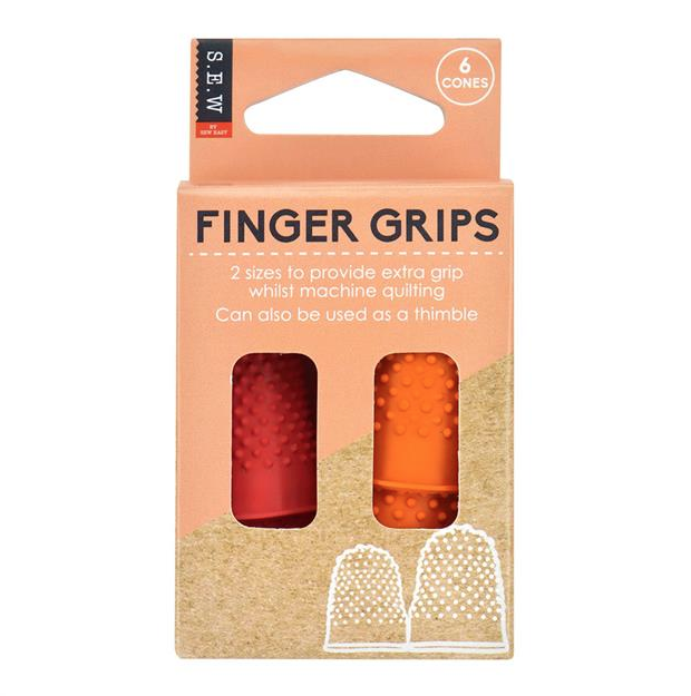 S.E.W. Machine Quilting Finger Grips 6 pc
