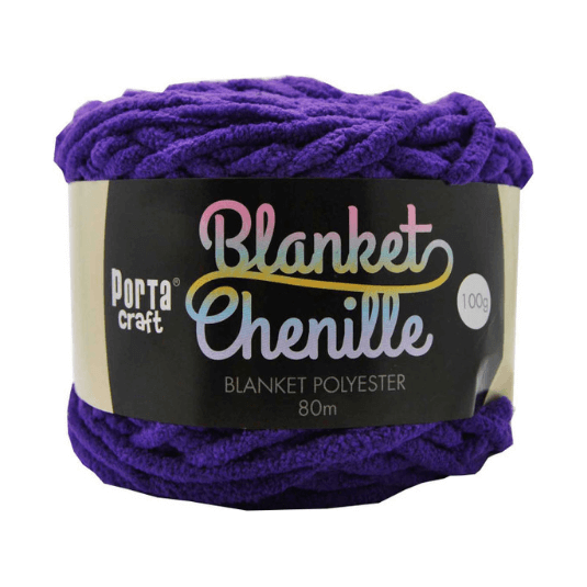 Portacraft Blanket Chenille Yarn 100g CRAFT2U