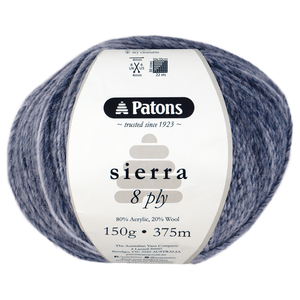 Patons Sierra 8PLY 150g
