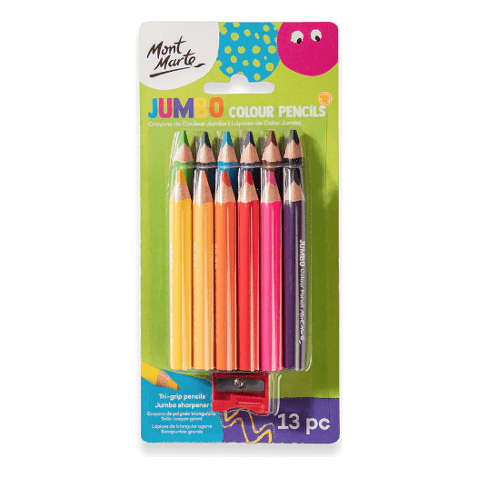 MM Jumbo Colours Pencils 13pc