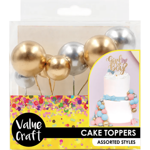 Cake Topper Balls 10pcs