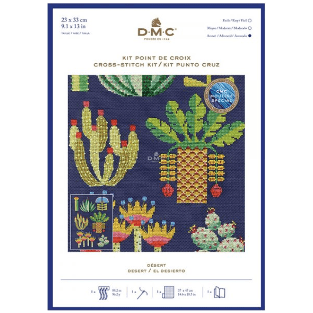 DMC Counted Cross Stitch Kit - Desert