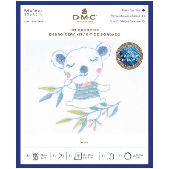 DMC Embroidery Kit - Mika