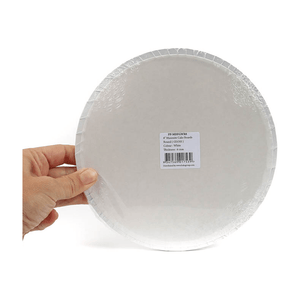 Round Masonite Cake Board Gloss White