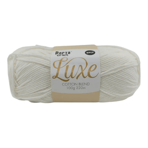 Portacraft Luxe Cotton Blend Yarn 8ply 100g