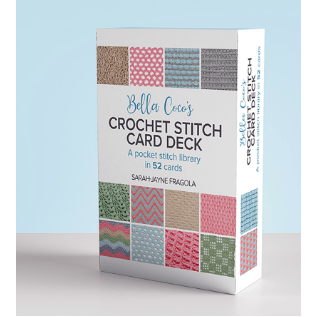 Bella Coco's Crochet Stitch Card Deck by Sarah-Jayne Fragola