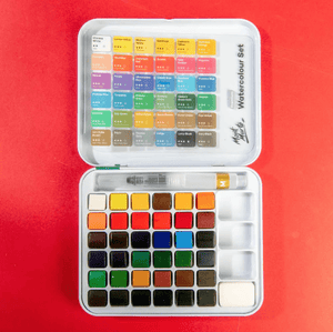 MM Watercolour Set in Tin Basic 39pc