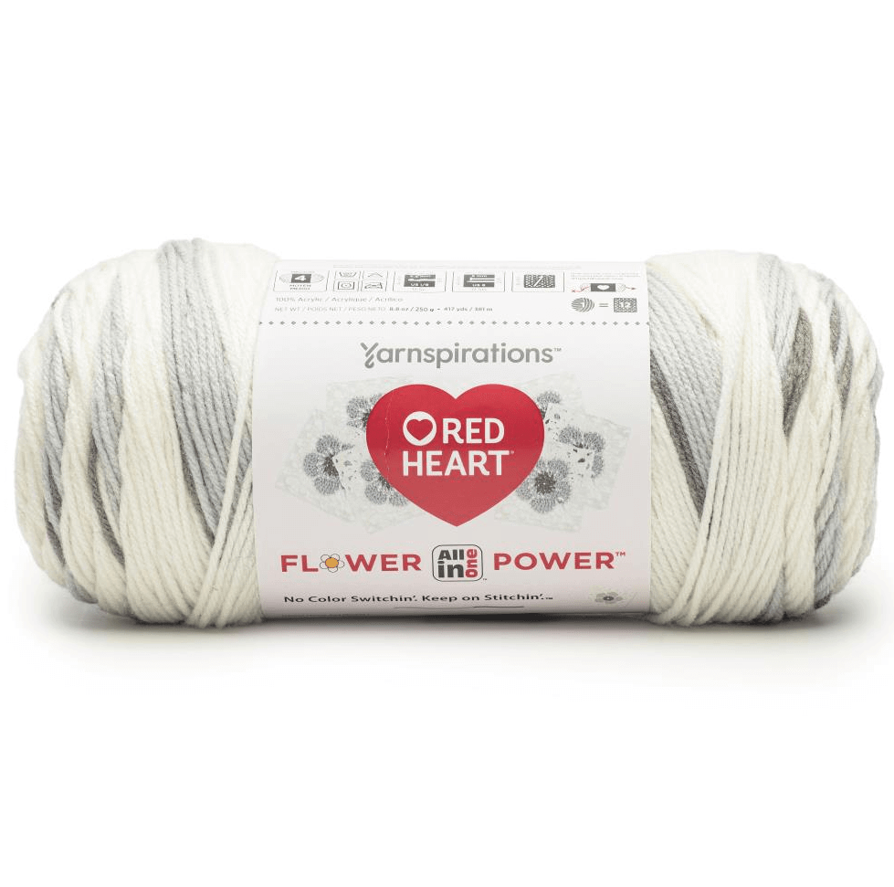 Red Heart All In One Granny Square Flower Power Yarn Sold As A 3 Pack