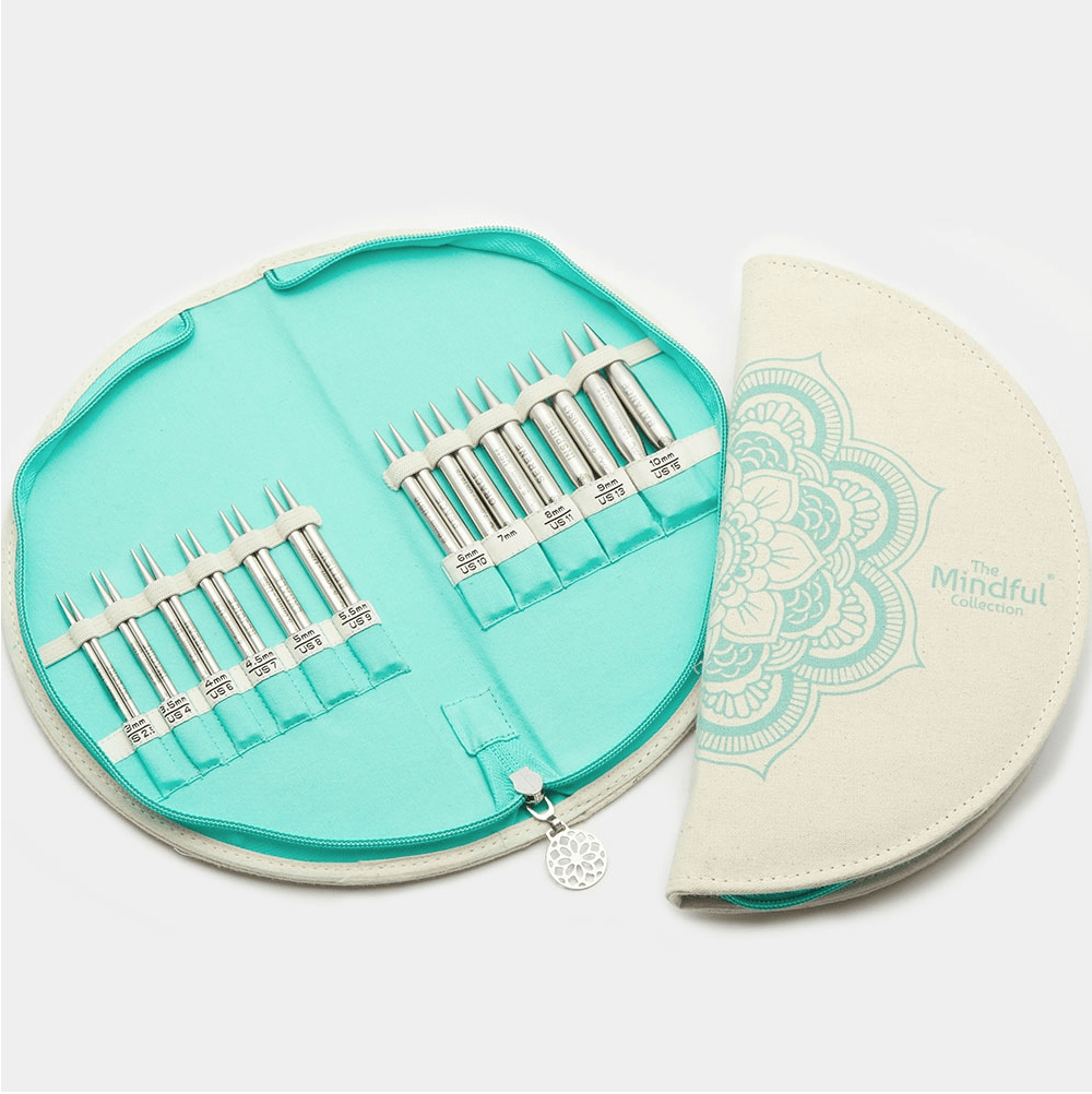 KnitPro The Mindful Collection Warmth Interchangeable Needle Set 10cm
