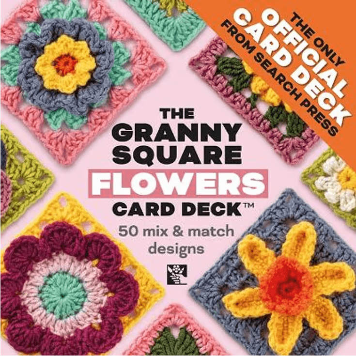 The Granny Square Flowers Card Deck by Claire Montgomerie