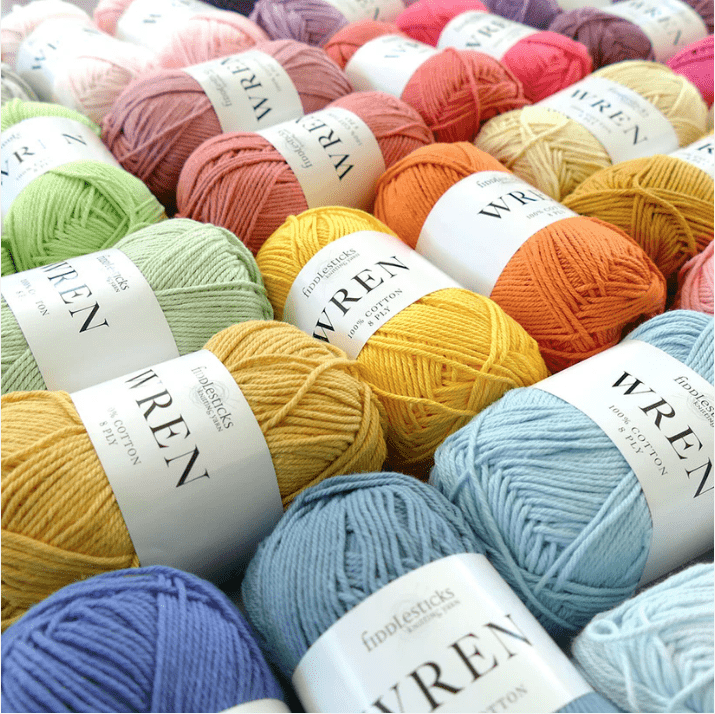 Fiddlesticks Wren 8 Ply Cotton
